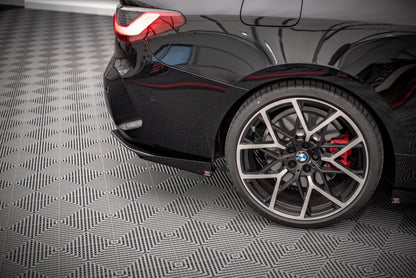 Bagerste sidesplitter Street Pro + Flaps BMW 4 M-Pack G22 / G23 / G22 Facelift / G23 Facelift