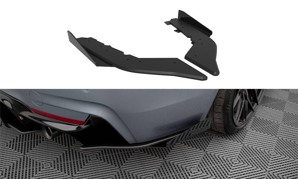 Bagerste sidesplitter Street Pro + Flaps BMW 435i Coupe M-Pack F32