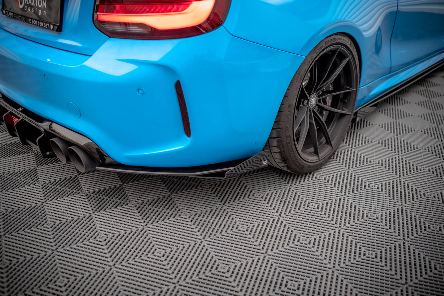 Bagerste sidesplitter Street Pro + Flaps BMW M2 F87