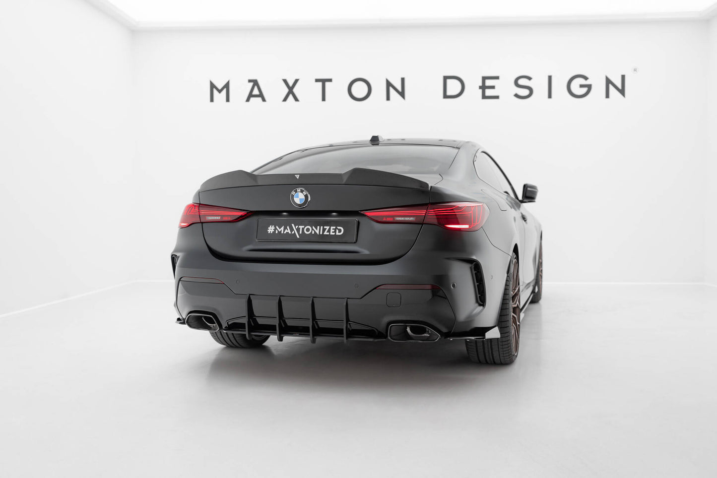 Bagerste sidesplitter Street Pro + Flaps BMW M440i G22 / G23 / G22 Facelift / G23 Facelift