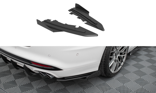 Bagerste sidesplitter Street Pro + Flaps Ford Mondeo Sport Mk5 Facelift / Fusion Sport Mk2 Facelift