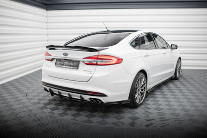 Bagerste sidesplitter Street Pro + Flaps Ford Mondeo Sport Mk5 Facelift / Fusion Sport Mk2 Facelift