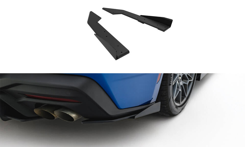Bagerste sidesplitter Street Pro + Flaps Ford Mustang GT Mk7