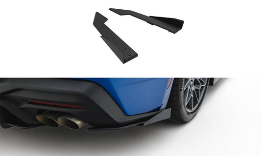 Bagerste sidesplitter Street Pro + Flaps Ford Mustang GT Mk7