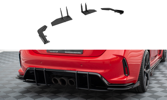 Bagerste sidesplitter Street Pro + Flaps Honda Civic Type-R Mk 11