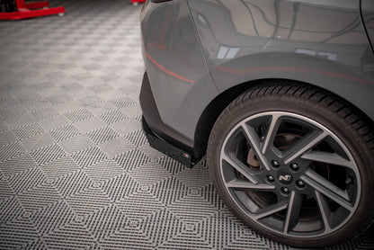 Bagerste sidesplitter Street Pro + Flaps Hyundai I30 Fastback N-Line Mk3 Facelift