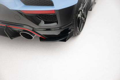 Bagerste sidesplitter Street Pro + Flaps Hyundai Veloster N Mk2