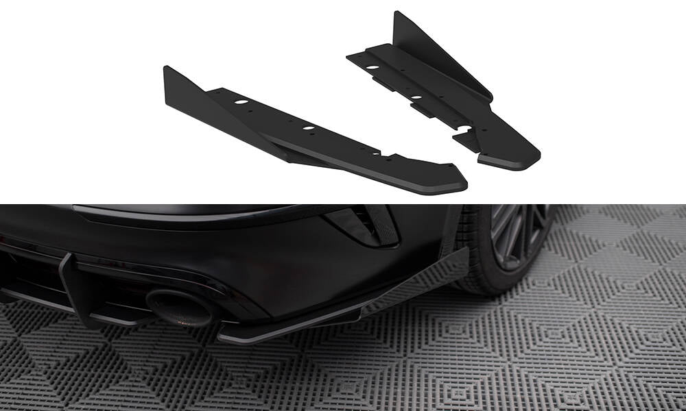 Bagerste sidesplitter Street Pro + Flaps Kia Proceed GT Mk1 Facelift