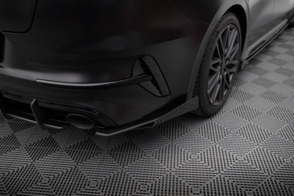 Bagerste sidesplitter Street Pro + Flaps Kia Proceed GT Mk1 Facelift