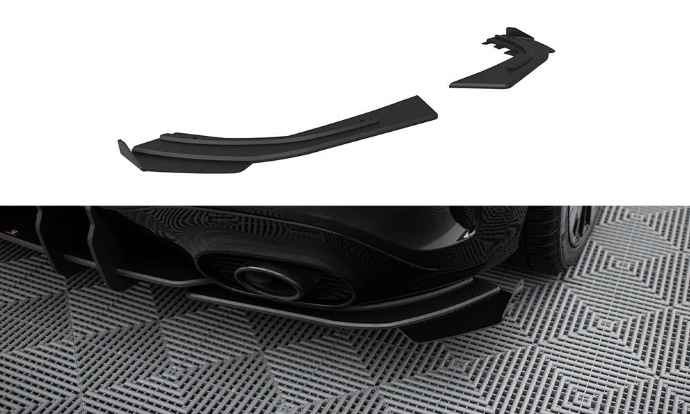 Bagerste sidesplitter Street Pro + Flaps Mercedes-AMG A35 Hatchback W177