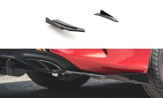 Bagerste sidesplitter Street Pro + Flaps Mercedes-AMG C43 Coupe C205
