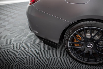 Bagerste sidesplitter Street Pro + Flaps Mercedes-AMG C63 Sedan / Estate W205 Facelift