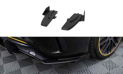Bagerste sidesplitter Street Pro + Flaps Mercedes-AMG CLA 45 C117 Facelift