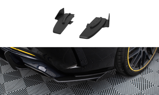 Bagerste sidesplitter Street Pro + Flaps Mercedes-AMG CLA 45 C117 Facelift