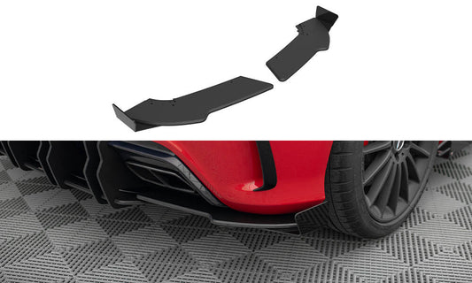 Bagerste sidesplitter Street Pro + Flaps Mercedes-Benz A 45 AMG W176 Facelift