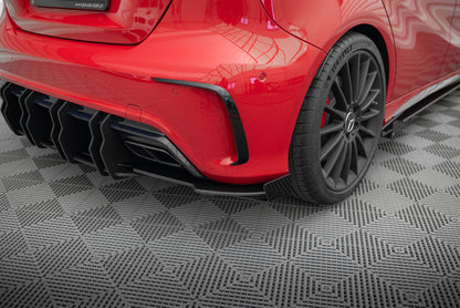 Bagerste sidesplitter Street Pro + Flaps Mercedes-Benz A 45 AMG W176 Facelift