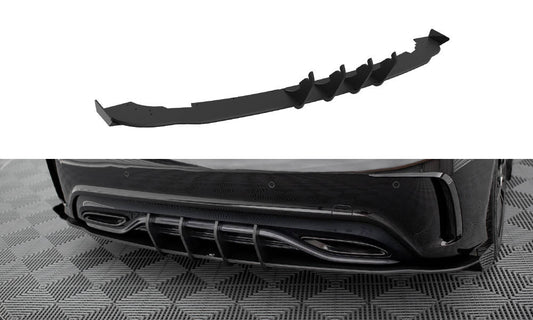 Bagerste sidesplitter Street Pro + Flaps Mercedes-Benz A AMG-Line W176 Facelift