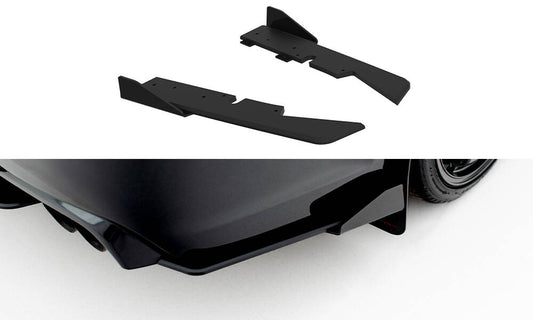 Bagerste sidesplitter Street Pro + Flaps Subaru Impreza WRX STI Mk3 Facelift