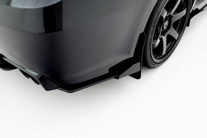 Bagerste sidesplitter Street Pro + Flaps Subaru Impreza WRX STI Mk3 Facelift