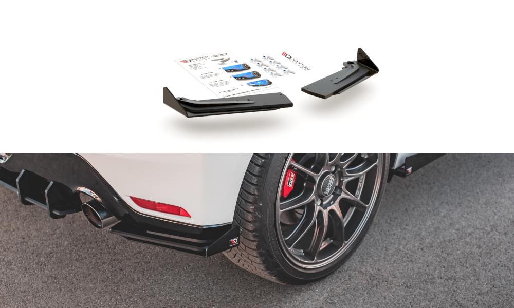 Bagerste sidesplitter Street Pro + Flaps Toyota GR Yaris Mk4