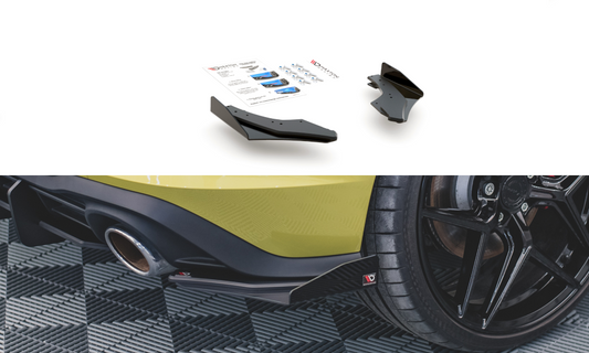 Bagerste sidesplitter Street Pro + Flaps Volkswagen Golf GTI Clubsport Mk8