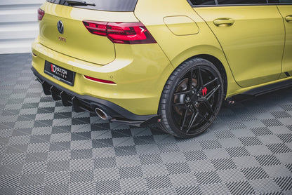 Bagerste sidesplitter Street Pro + Flaps Volkswagen Golf GTI Clubsport Mk8