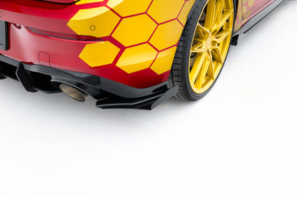 Bagerste sidesplitter Street Pro + Flaps Volkswagen Golf GTI Clubsport Mk8 Facelift