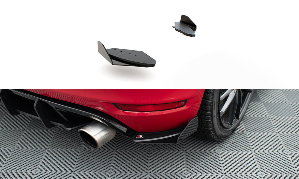 Bagerste sidesplitter Street Pro + Flaps Volkswagen Golf GTI Mk6