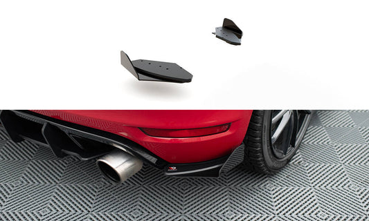 Bagerste sidesplitter Street Pro + Flaps Volkswagen Golf GTI Mk6