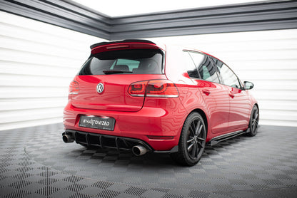 Bagerste sidesplitter Street Pro + Flaps Volkswagen Golf GTI Mk6