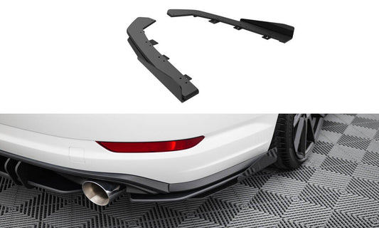 Bagerste sidesplitter Street Pro + Flaps Volkswagen Jetta GLI Mk7
