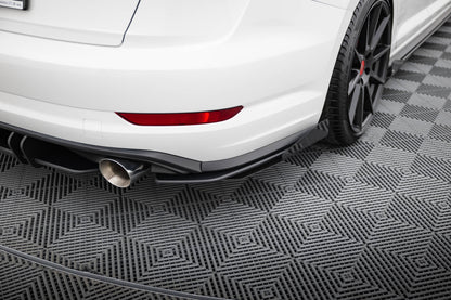 Bagerste sidesplitter Street Pro + Flaps Volkswagen Jetta GLI Mk7