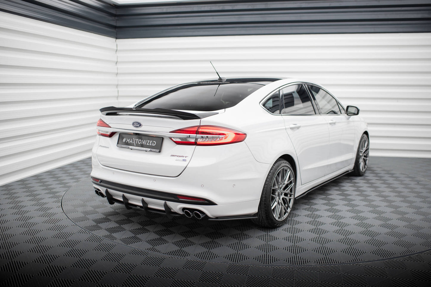 Bagerste sidesplitter Street Pro Ford Mondeo Sport Mk5 Facelift / Fusion Sport Mk2 Facelift