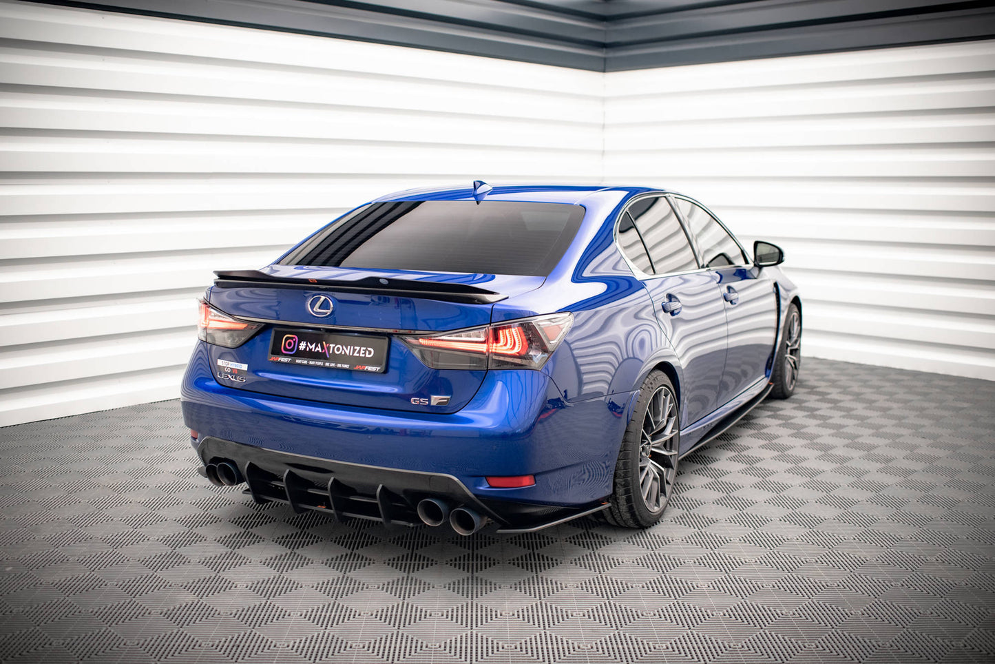 Bagerste sidesplitter Street Pro Lexus GS F Mk4 Facelift