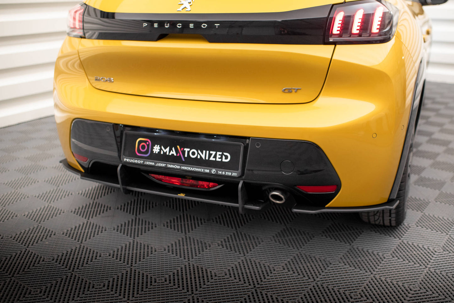 Bagerste sidesplitter Street Pro Peugeot 208 GT Mk2