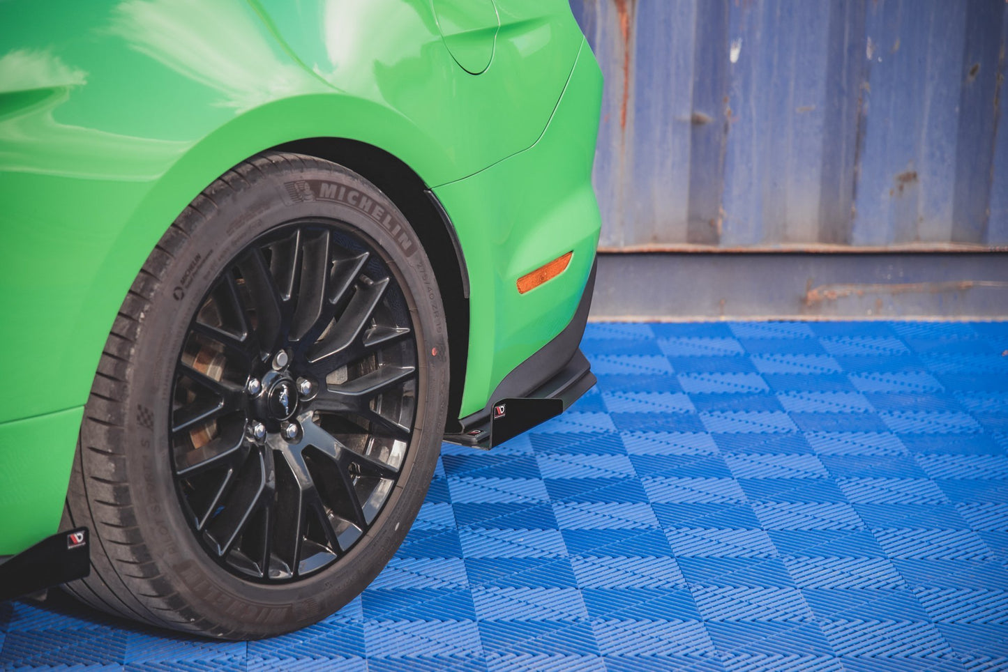 Bagerste sidesplitter Street Pro V.1 + Flaps Ford Mustang GT Mk6 Facelift