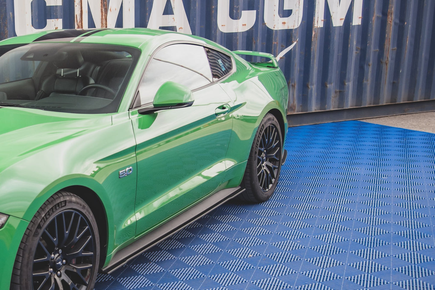 Bagerste sidesplitter Street Pro V.1 Ford Mustang GT Mk6 Facelift