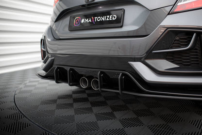 Bagerste sidesplitter Street Pro V.1 Honda Civic Sport Mk 10 Facelift