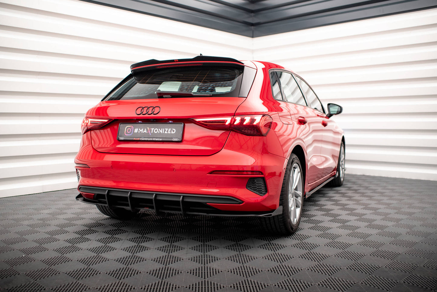 Bagerste diffuser Street Pro + Flaps Audi A3 Sportback 8Y