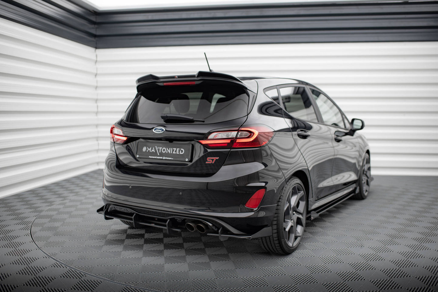 Bagerste diffuser Street Pro + Flaps Ford Fiesta Mk8 ST