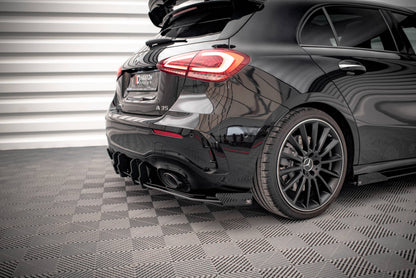 Bagerste diffuser Street Pro + Flaps Mercedes A35 AMG Hatchback Aero Pack W177