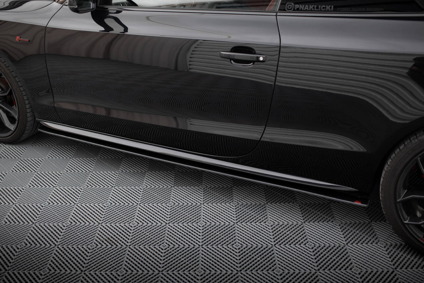 Sideskørter diffuser Street Pro Audi A5 / A5 S-Line / S5 Coupe / Cabrio 8T / 8T Facelift