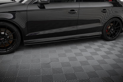 Sideskørter diffuser Street Pro Audi RS3 Sedan 8V Facelift