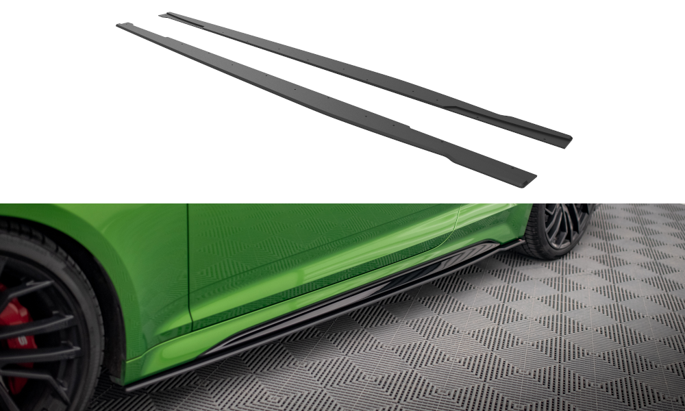 Sideskørter diffuser Street Pro Audi RS5 Coupe F5 Facelift