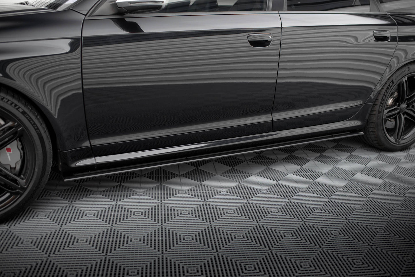 Sideskørter diffuser Street Pro Audi RS6 Avant C6