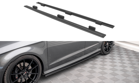 Sideskørter diffuser Street Pro Audi S3 / A3 S-Line Sportback 8V Facelift