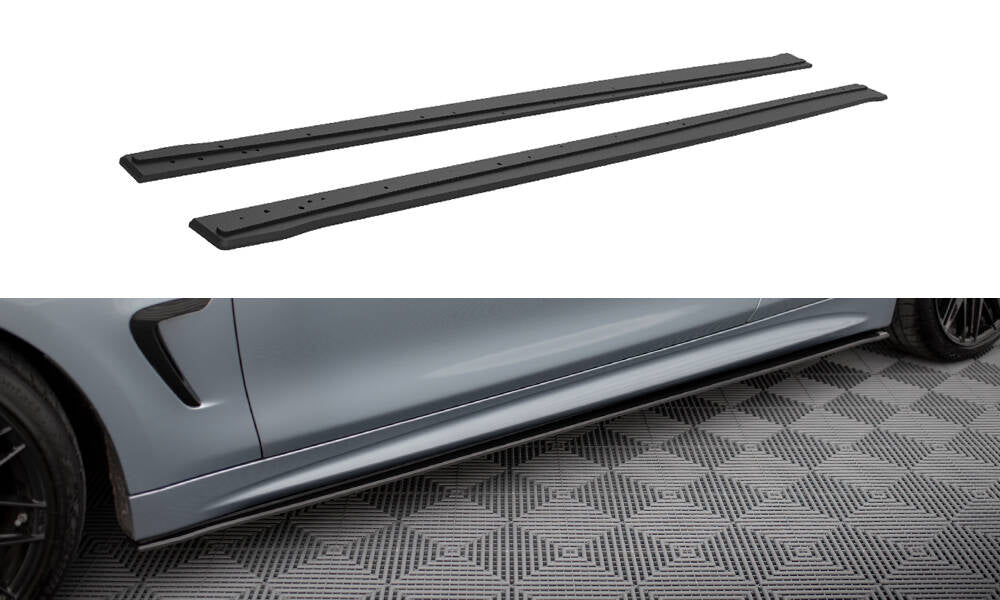 Sideskørter diffuser Street Pro BMW 4 Coupe / Gran Coupe / Cabrio M-Pack F32 / F36 / F33