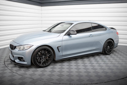 Sideskørter diffuser Street Pro BMW 4 Coupe / Gran Coupe / Cabrio M-Pack F32 / F36 / F33