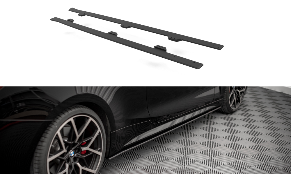 Sideskørter diffuser Street Pro BMW 4 M-Pack / M440i G22 / G23 / G22 Facelift / G23 Facelift