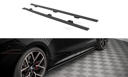 Sideskørter diffuser Street Pro BMW 4 M-Pack / M440i G22 / G23 / G22 Facelift / G23 Facelift